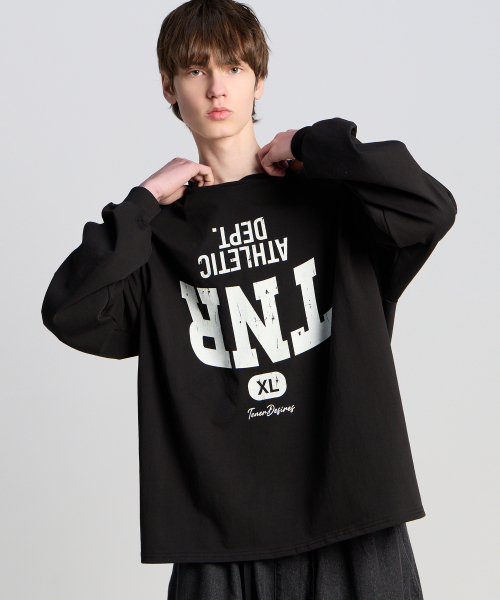 TENER（テネル）の「TNR デプト ロングスリーブ ブラック（Tシャツ/カットソー・メンズ・その他・FREE）」の3枚目の写真
