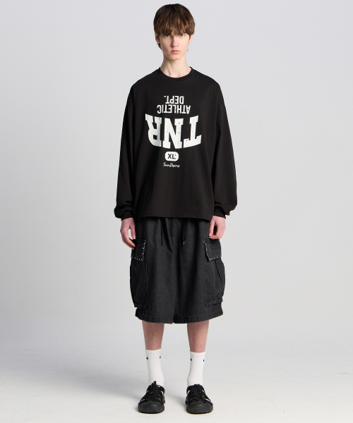 TENER（テネル）の「TNR デプト ロングスリーブ ブラック（Tシャツ/カットソー・メンズ・その他・FREE）」の5枚目の写真