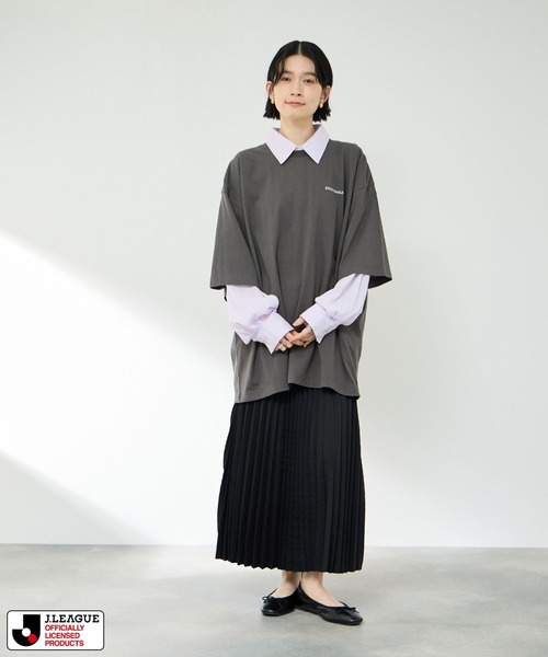 Mac-House(マックハウス)の「京都サンガF.C デザインTシャツJリーグ/ KYOTO SANGA F.C(Tシャツ/カットソー・メンズ・チャコールグレー/ホワイト・M/L)」の5枚目の写真
