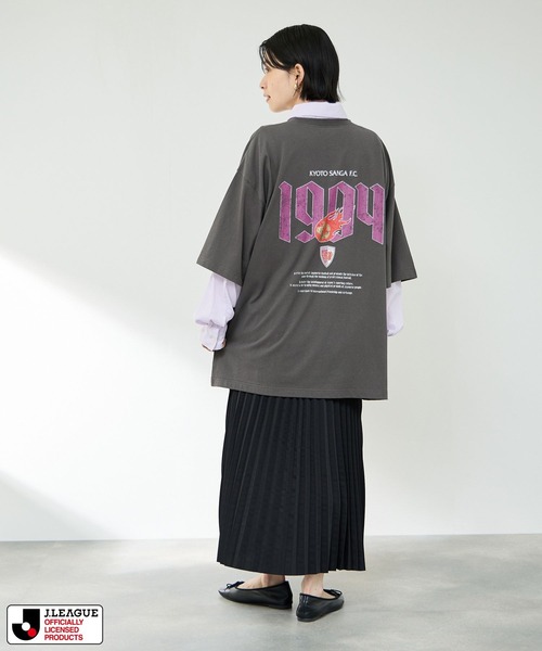 Mac-House(マックハウス)の「京都サンガF.C デザインTシャツJリーグ/ KYOTO SANGA F.C(Tシャツ/カットソー・メンズ・チャコールグレー/ホワイト・M/L)」の6枚目の写真