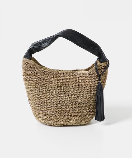 URBAN RESEARCH ROSSO WOMEN（アーバンリサーチ　ロッソ）の「VIOLAd’ORO　アバカワンショルダーバッグ（かごバッグ・レディース・ブラウン系その他・-）」の2枚目の写真