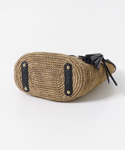 URBAN RESEARCH ROSSO WOMEN（アーバンリサーチ　ロッソ）の「VIOLAd’ORO　アバカワンショルダーバッグ（かごバッグ・レディース・ブラウン系その他・-）」の3枚目の写真