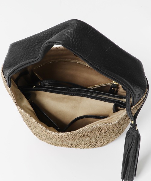 URBAN RESEARCH ROSSO WOMEN（アーバンリサーチ　ロッソ）の「VIOLAd’ORO　アバカワンショルダーバッグ（かごバッグ・レディース・ブラウン系その他・-）」の4枚目の写真