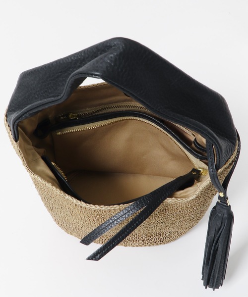 URBAN RESEARCH ROSSO WOMEN（アーバンリサーチ　ロッソ）の「VIOLAd’ORO　アバカワンショルダーバッグ（かごバッグ・レディース・ブラウン系その他・-）」の5枚目の写真