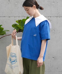 PAR ICI | I'm feeling snackyポッケ刺繍BIG Tシャツ(Tシャツ/カットソー)