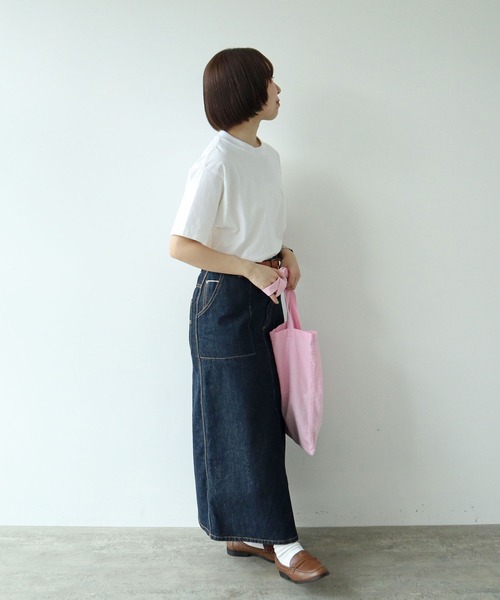 PAR ICI(パーリッシィ)の「I'm feeling snackyポッケ刺繍BIG Tシャツ(Tシャツ/カットソー・レディース・ホワイト・FREE)」の4枚目の写真