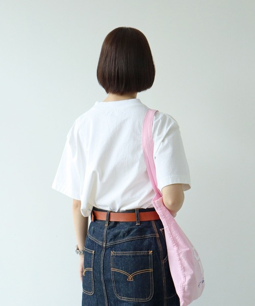 PAR ICI(パーリッシィ)の「I'm feeling snackyポッケ刺繍BIG Tシャツ(Tシャツ/カットソー・レディース・ホワイト・FREE)」の8枚目の写真