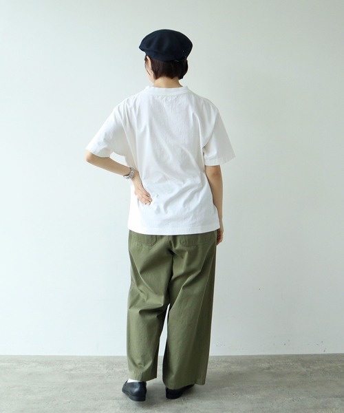 PAR ICI(パーリッシィ)の「I'm feeling snackyポッケ刺繍BIG Tシャツ(Tシャツ/カットソー・レディース・ホワイト・FREE)」の22枚目の写真