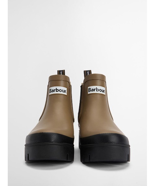 Barbour(バブアー)の「Halton サイドゴア レインブーツ(レディース)(レインシューズ・レディース・ベージュ/ブラック/クリーム・4/5/6/3)」の18枚目の写真