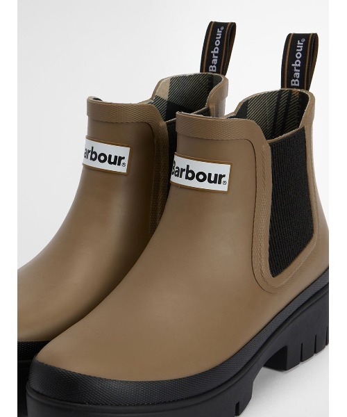 Barbour(バブアー)の「Halton サイドゴア レインブーツ(レディース)(レインシューズ・レディース・ベージュ/ブラック/クリーム・4/5/6/3)」の21枚目の写真