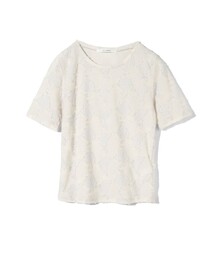 MIDIUMISOLID for Ladies ジャカードクルーネックシアーインナー