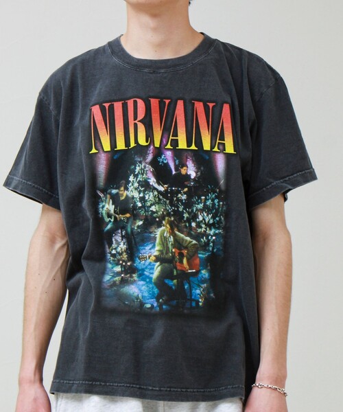 GOOD ROCK SPEED（グッドロックスピード）の「【GOOD ROCK SPEED】NIRVANA / ニルヴァーナ グラフィックTシャツ（Tシャツ/カットソー・メンズ・ブラック系その他2/オフホワイト/ブルー/ブラック系その他・M/L）」の10枚目の写真