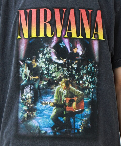 GOOD ROCK SPEED（グッドロックスピード）の「【GOOD ROCK SPEED】NIRVANA / ニルヴァーナ グラフィックTシャツ（Tシャツ/カットソー・メンズ・ブラック系その他2/オフホワイト/ブルー/ブラック系その他・M/L）」の12枚目の写真