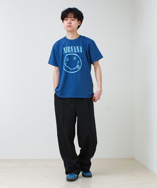GOOD ROCK SPEED（グッドロックスピード）の「【GOOD ROCK SPEED】NIRVANA / ニルヴァーナ グラフィックTシャツ（Tシャツ/カットソー・メンズ・ブラック系その他2/オフホワイト/ブルー/ブラック系その他・M/L）」の19枚目の写真