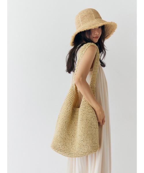 Ungrid（アングリッド）の「雑材ショルダーバッグ（ショルダーバッグ・レディース・ライトグレー/ベージュ・FREE）」の14枚目の写真