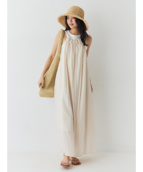 Ungrid（アングリッド）の「雑材ショルダーバッグ（ショルダーバッグ・レディース・ライトグレー/ベージュ・FREE）」の16枚目の写真