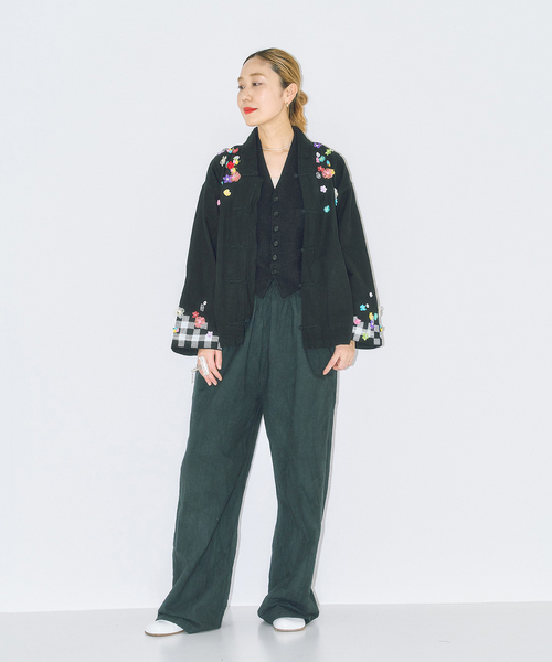 CITYSHOP（シティーショップ）の「YANYAN × FUJIN TREE 別注 ジャケット（その他アウター・レディース・ブラック・SMALL）」の5枚目の写真