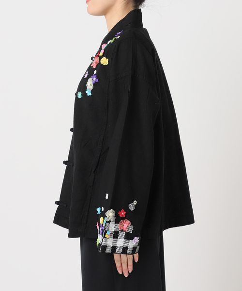 CITYSHOP（シティーショップ）の「YANYAN × FUJIN TREE 別注 ジャケット（その他アウター・レディース・ブラック・SMALL）」の7枚目の写真