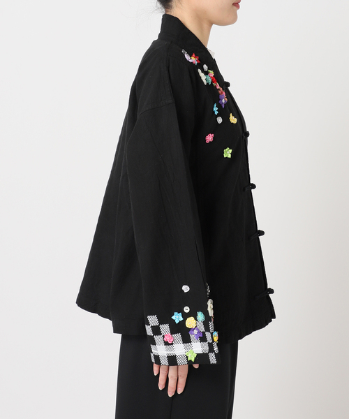 CITYSHOP（シティーショップ）の「YANYAN × FUJIN TREE 別注 ジャケット（その他アウター・レディース・ブラック・SMALL）」の9枚目の写真