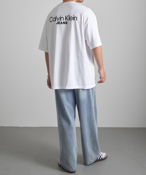 Calvin Klein（カルバン・クライン）の「【Calvin Klein】LV04RD825G /Tシャツ（Tシャツ/カットソー・メンズ・ブラック/ホワイト・M/L/XL）」の15枚目の写真