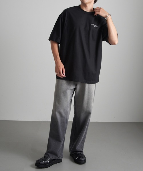 Calvin Klein（カルバン・クライン）の「【Calvin Klein】LV04RD825G /Tシャツ（Tシャツ/カットソー・メンズ・ブラック/ホワイト・M/L/XL）」の8枚目の写真