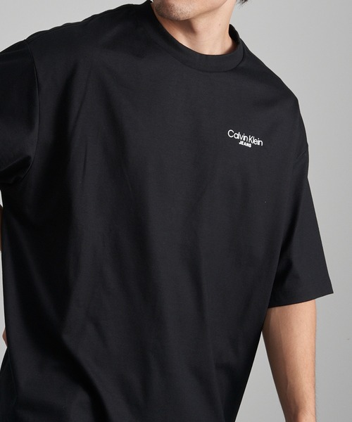 Calvin Klein（カルバン・クライン）の「【Calvin Klein】LV04RD825G /Tシャツ（Tシャツ/カットソー・メンズ・ブラック/ホワイト・M/L/XL）」の4枚目の写真