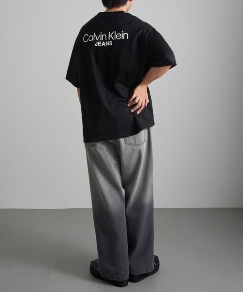 Calvin Klein（カルバン・クライン）の「【Calvin Klein】LV04RD825G /Tシャツ（Tシャツ/カットソー・メンズ・ブラック/ホワイト・M/L/XL）」の9枚目の写真
