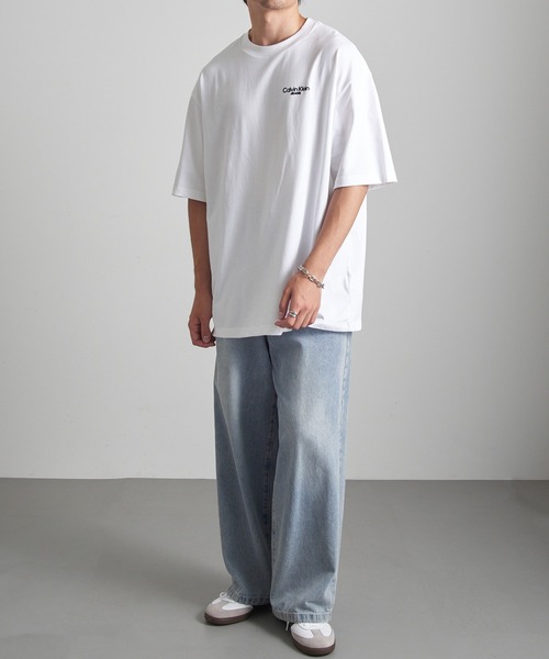 Calvin Klein（カルバン・クライン）の「【Calvin Klein】LV04RD825G /Tシャツ（Tシャツ/カットソー・メンズ・ブラック/ホワイト・M/L/XL）」の14枚目の写真