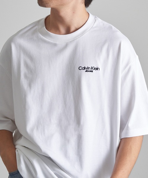 Calvin Klein（カルバン・クライン）の「【Calvin Klein】LV04RD825G /Tシャツ（Tシャツ/カットソー・メンズ・ブラック/ホワイト・M/L/XL）」の12枚目の写真
