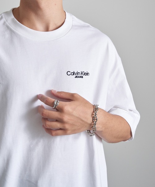 Calvin Klein（カルバン・クライン）の「【Calvin Klein】LV04RD825G /Tシャツ（Tシャツ/カットソー・メンズ・ブラック/ホワイト・M/L/XL）」の10枚目の写真