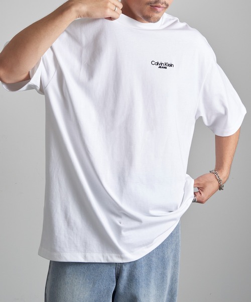 Calvin Klein（カルバン・クライン）の「【Calvin Klein】LV04RD825G /Tシャツ（Tシャツ/カットソー・メンズ・ブラック/ホワイト・M/L/XL）」の11枚目の写真