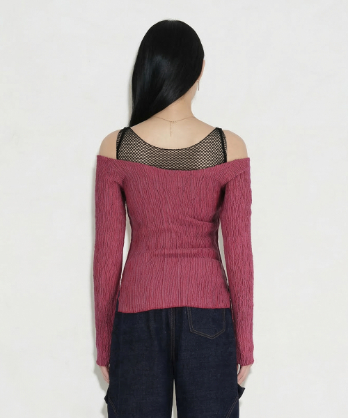 SETSETSET（セットセットセット）の「メッシュタンクトップ（Tシャツ/カットソー・レディース・その他・ONE）」の2枚目の写真