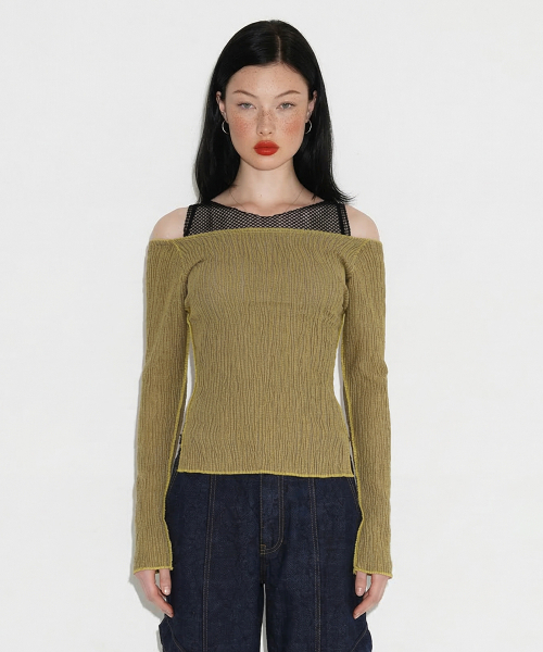 SETSETSET（セットセットセット）の「メッシュタンクトップ（Tシャツ/カットソー・レディース・その他・ONE）」の3枚目の写真