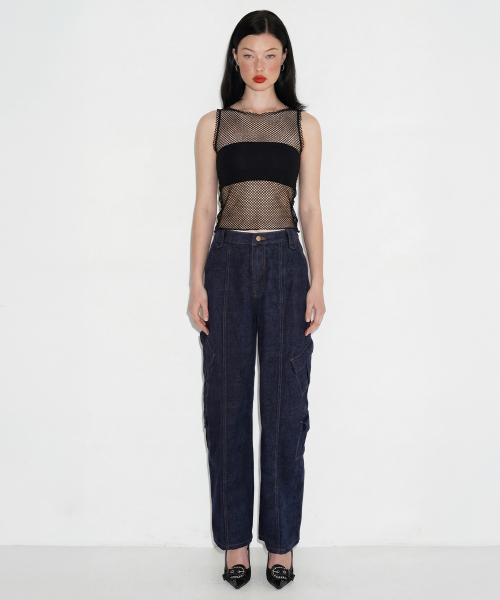 SETSETSET（セットセットセット）の「メッシュタンクトップ（Tシャツ/カットソー・レディース・その他・ONE）」の4枚目の写真