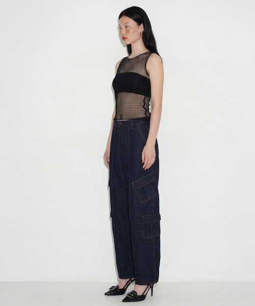 SETSETSET（セットセットセット）の「メッシュタンクトップ（Tシャツ/カットソー・レディース・その他・ONE）」の5枚目の写真
