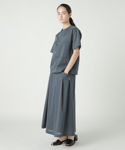 ZUCCa(ズッカ)の「TRANSLUCENT JERSEY / Tシャツ / P(Tシャツ/カットソー・レディース・イエロー/ダークグレー/オフホワイト・M size)」の5枚目の写真
