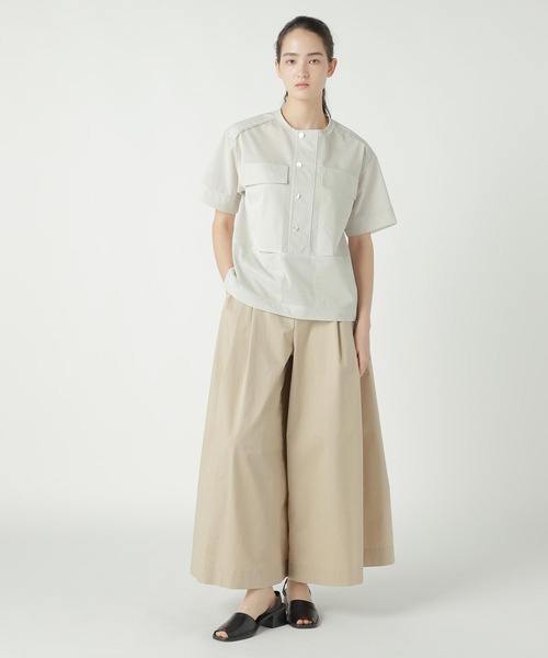 ZUCCa(ズッカ)の「TRANSLUCENT JERSEY / Tシャツ / P(Tシャツ/カットソー・レディース・イエロー/ダークグレー/オフホワイト・M size)」の6枚目の写真