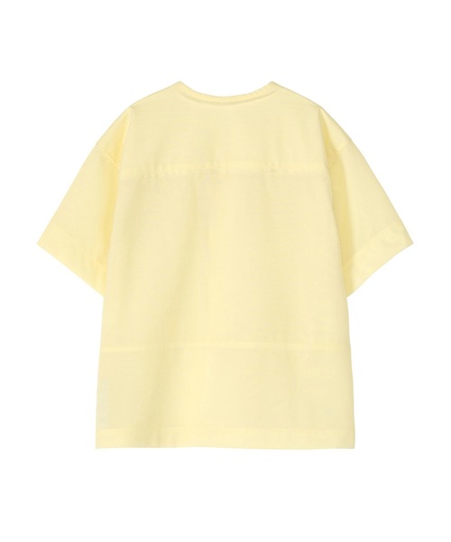ZUCCa(ズッカ)の「TRANSLUCENT JERSEY / Tシャツ / P(Tシャツ/カットソー・レディース・イエロー/ダークグレー/オフホワイト・M size)」の12枚目の写真