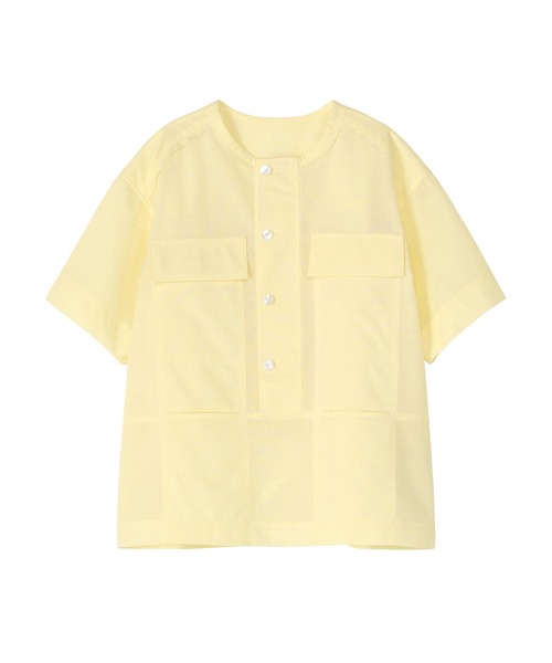 ZUCCa(ズッカ)の「TRANSLUCENT JERSEY / Tシャツ / P(Tシャツ/カットソー・レディース・イエロー/ダークグレー/オフホワイト・M size)」の13枚目の写真