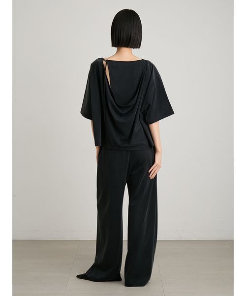 MIESROHE（ミースロエ）の「【セットアップ対応】【洗える】キュプライージーパンツ（その他パンツ・レディース・モカ/ブラック/ホワイト・1/0）」の20枚目の写真