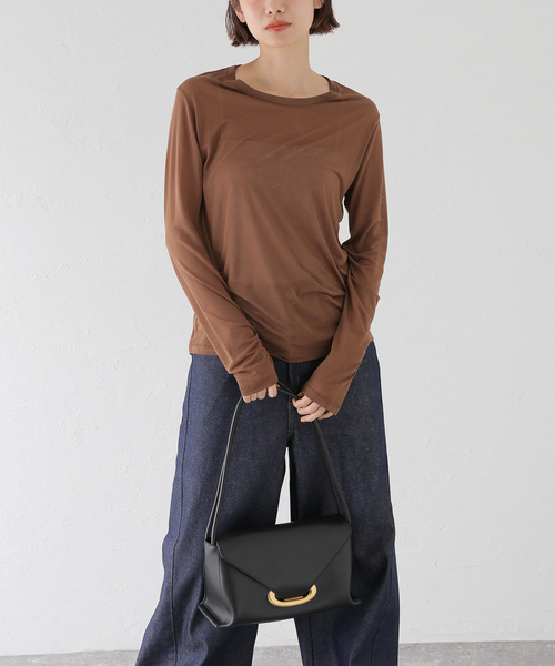 journal standard L'essage(ジャーナルスタンダードレサージュ)の「WANDLER/ワンドラー Veneto Shoulder Bag ショルダーバッグ 99.B000171(ショルダーバッグ・レディース・ブラック・FREE)」の2枚目の写真