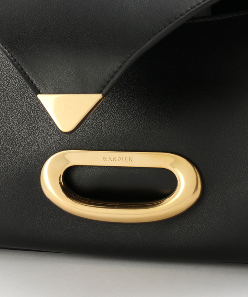 journal standard L'essage(ジャーナルスタンダードレサージュ)の「WANDLER/ワンドラー Veneto Shoulder Bag ショルダーバッグ 99.B000171(ショルダーバッグ・レディース・ブラック・FREE)」の12枚目の写真