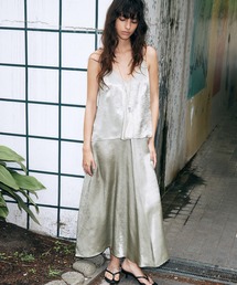サテンキャミソールドレス / Satin Camisole Dress