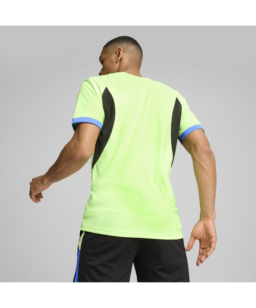 PUMA(プーマ)の「PUMA プーマ メンズ INDIVIDUALLIGA 半袖 シャツ(Tシャツ/カットソー・メンズ・ライトグリーン/ブラック系その他2/ブルー/ライトグレー・MEDIUM/LARGE/X-LARGE/SMALL)」の13枚目の写真