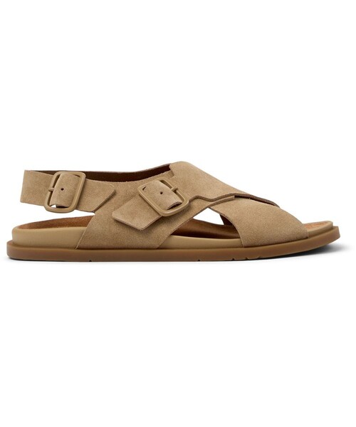 CAMPER（カンペール）の「[カンペール] LLUC SANDAL / サンダル（サンダル・メンズ・キャメル・25.5cm/26.0cm/27.5cm/28.0cm/27.0cm/25.0cm）」の2枚目の写真
