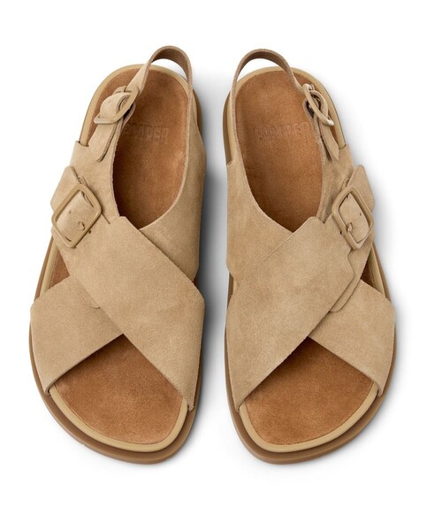 CAMPER（カンペール）の「[カンペール] LLUC SANDAL / サンダル（サンダル・メンズ・キャメル・25.5cm/26.0cm/27.5cm/28.0cm/27.0cm/25.0cm）」の4枚目の写真