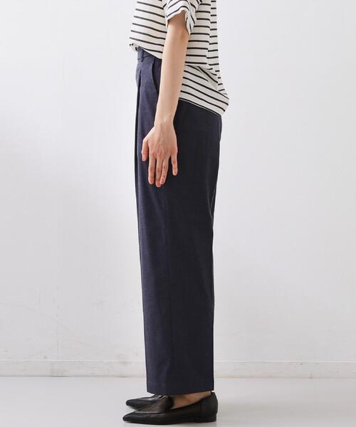 THE SHOP TK (ザ ショップ ティーケー )の「【XS-XL/着丈選べる/ひんやり】暑い夏も心地よく ストレッチワイドパンツ(その他パンツ・レディース・チャコールグレー/ナチュラル/ブラック/ネイビー・01/02/03/10/11/12/13/14)」の7枚目の写真
