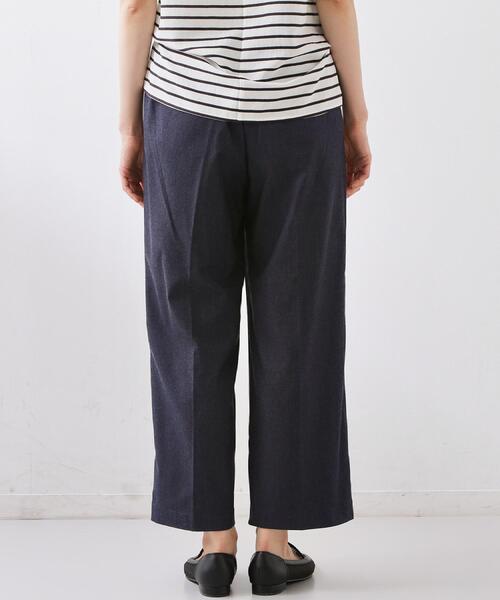 THE SHOP TK (ザ ショップ ティーケー )の「【XS-XL/着丈選べる/ひんやり】暑い夏も心地よく ストレッチワイドパンツ(その他パンツ・レディース・チャコールグレー/ナチュラル/ブラック/ネイビー・01/02/03/10/11/12/13/14)」の12枚目の写真