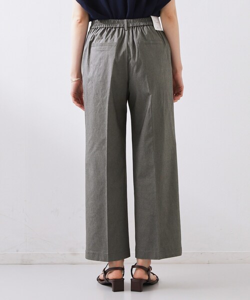THE SHOP TK (ザ ショップ ティーケー )の「【XS-XL/着丈選べる/ひんやり】暑い夏も心地よく ストレッチワイドパンツ(その他パンツ・レディース・チャコールグレー/ナチュラル/ブラック/ネイビー・01/02/03/10/11/12/13/14)」の17枚目の写真