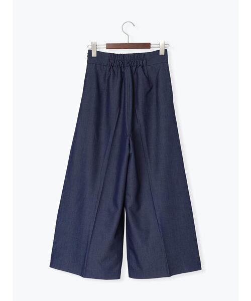 Te chichi（テチチ）の「【遮熱】麻調ワイドクロップトパンツ（その他パンツ・レディース・ベージュ/ブラック/ネイビー・S/M）」の12枚目の写真